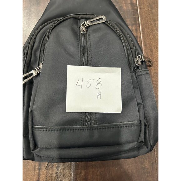 Westend NWT Black Crossbody Sling Backpack Adjustable Strap Zippered Compartment - Picture 12 of 12